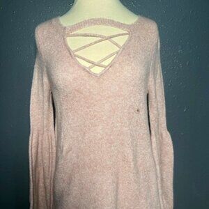 American Eagle Outfitter New Without Tag Womens Long Sleeve Pink Top Size Small